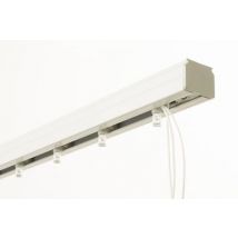 Rail pour store californien Madeco blanc ouverture latérale 200 cm