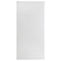 Panneau japonais Madeco Step blanc l.45 x H.260 cm