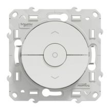 Mécanisme commande volet roulant 3 boutons Schneider Electric Odace blanc