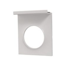 Plaque de finition simple Schneider Electric Odace blanc