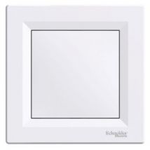 Obturateur complet Schneider Electric Asfora blanc