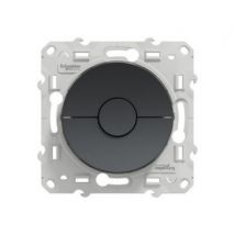Mécanisme commande volet roulant Schneider Electric Odace anthracite