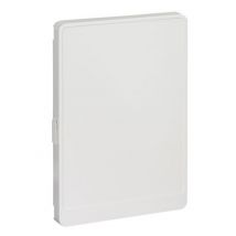 Porte pour coffret 2 rangées Schneider Electric Resi9 blanc