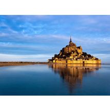 Toile imprimée Mont St Michel paysage 60 x 90 cm