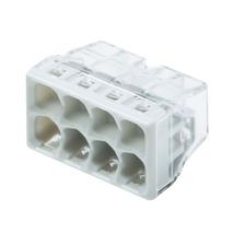 10 mini bornes automatiques 8 entrées Wago (2273) 0,5 - 2,5 mm²