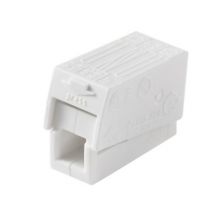 10 connecteurs d'éclairage à levier 3 entrées Wago (série 224) 0,5 - 2,5 mm²