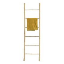 Echelle porte-serviettes en bambou, 6 niveaux, l.50 x H.190 cm, Equipstore Création