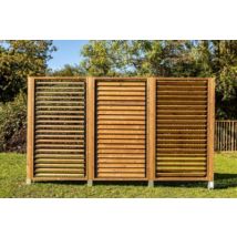 Panneau bois brise vue persienne 100 x h.200 cm