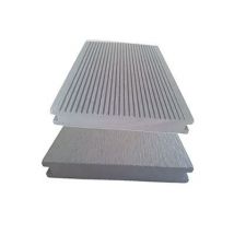 Lame terrasse composite Greendeck WPC PLEINE gris clair L.260 x l.14 cm