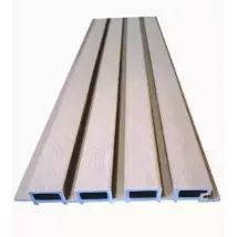 Clin pour bardage composite Greenwall Claire Voie crème - L.2,6 m