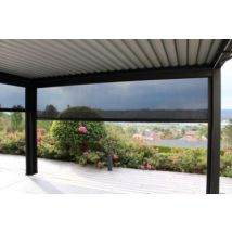 Rideau latéral motorisé 3 m pour pergola bioclimatique Premium Green Outside