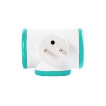 Triplite rotative turquoise