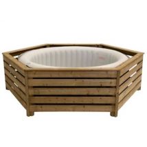 Habillage pour spas gonflables ronds et carrés diam. 180 cm