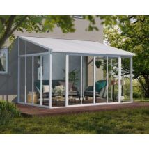 Véranda Canopia SanRemo 2.77 x 4.25m Blanche