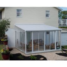 Véranda Canopia SanRemo 3.67 x 4.25m Blanche