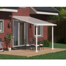 Pergola adossée Olympia 3 x 3,05m blanc