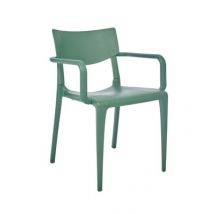 Fauteuil jardin TOWN polypropylène vert