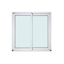 Baie vitrée coulissante alu - l.180 x h.215 cm