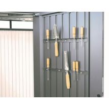 2 supports de petits outils pour abri de jardin Biohort AvantGarde, HighLine et Panorama