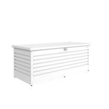 Coffre de jardin métal Biohort blanc 800L
