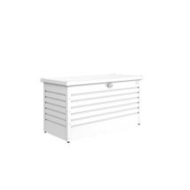 Coffre de jardin métal Biohort blanc 460L