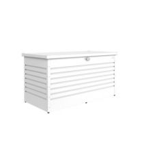 Coffre de jardin métal Biohort blanc 830L