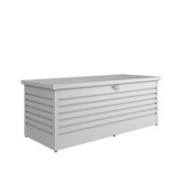 Coffre de jardin métal Biohort argent 800L