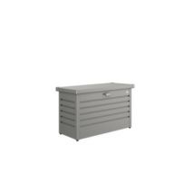 Coffre de jardin métal Biohort gris quartz 195L