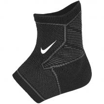 Nike Pro Knitted Ankle Sleeve - Black-Anthracite-White}  - L}