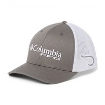 Columbia - PFG Mesh Ball Unisex Cap - Titanium, Hook Size L/XL Unisex