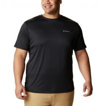 Columbia - Camiseta técnica Hike - Talla grande - Negro - Talla 2X - Hombre