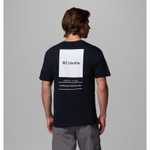 Columbia - Camiseta estampada Barton Springs - Negro - Talla M - Hombre