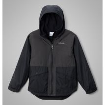 Columbia - Veste Imperméable Doublée Polaire Rainy Trails III - Noir - Taille S (8 ans) - Fille