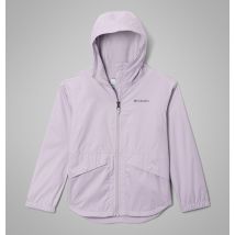 Columbia - Veste Imperméable Doublée Polaire Rainy Trails III - Violet - Taille S (8 ans) - Fille