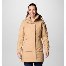 Columbia - Pulaski II 3-in-1 wasserdichte Jacke für Frauen - Canoe, Dark Stone Größe L