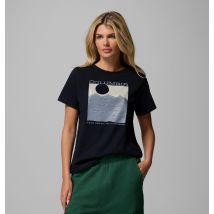 Columbia - Women's Rolling Bend Graphic T-Shirt - Black, Framed Linescape Size XS Women