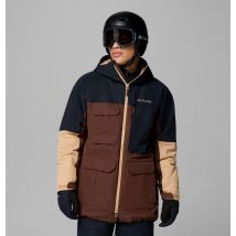 Columbia - Coreshot wasserdichte Ski Jacke für Männer - Tobacco, Black, Canoe Größe XXL