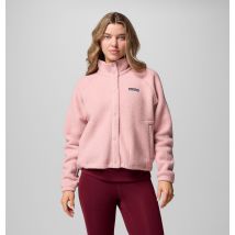 Columbia - Jasper Ridge Pebbled Fleece Jacke für Frauen - Eraser Pink Größe S