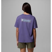 Columbia - T-shirt Graphique Épais CSC - Violet - Taille M - Femme