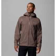 Columbia - Trailborne 2.5L verstaubare wasserdichte Jacke - Iron - Größe XXL - Mann