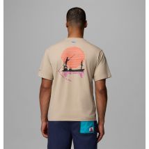 Columbia - Camiseta Bonefish Flats - Marrón - Talla XL - Hombre