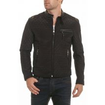 Blouson homme serge pariente TOP MAN TEXTILE NOIR