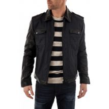 TRAPPER - Blouson Homme Trapper bleu et noir pour Homme