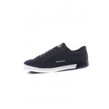 - Baskets basses en toile marine