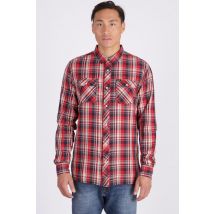 KAPORAL - Chemise à carreaux rouge