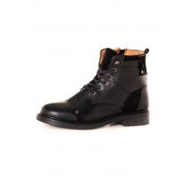 - Bottines noire en cuir