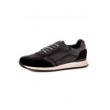 LE FORMIER - Sneakers in pelle nera made in france