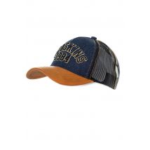 - Casquette en jean denim