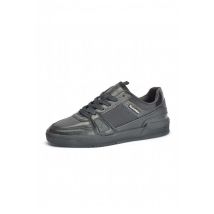 Baskets en cuir homme redskins FAST NOIR NOIR