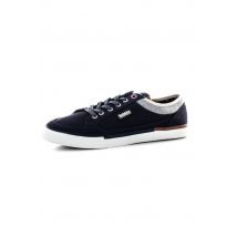 - Baskets Textile marine gris